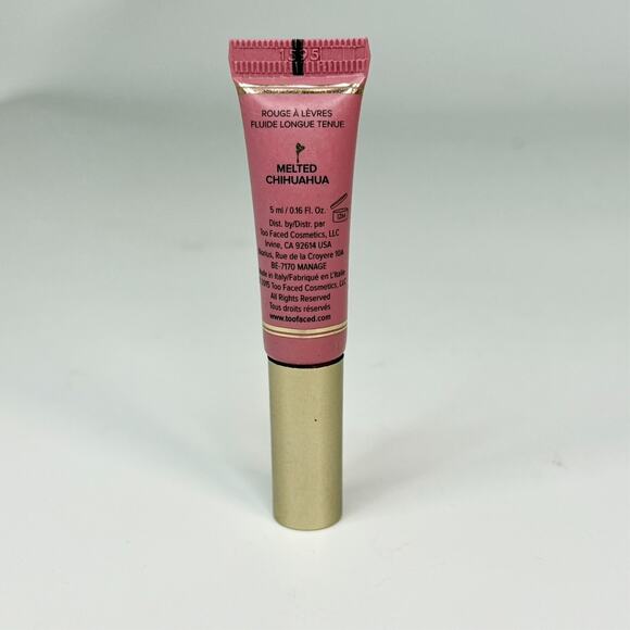 Too Faced Melted Matte Liquid Lipstick Melted Chihuahua Light Brown Nude Travel - Picture 4 of 6